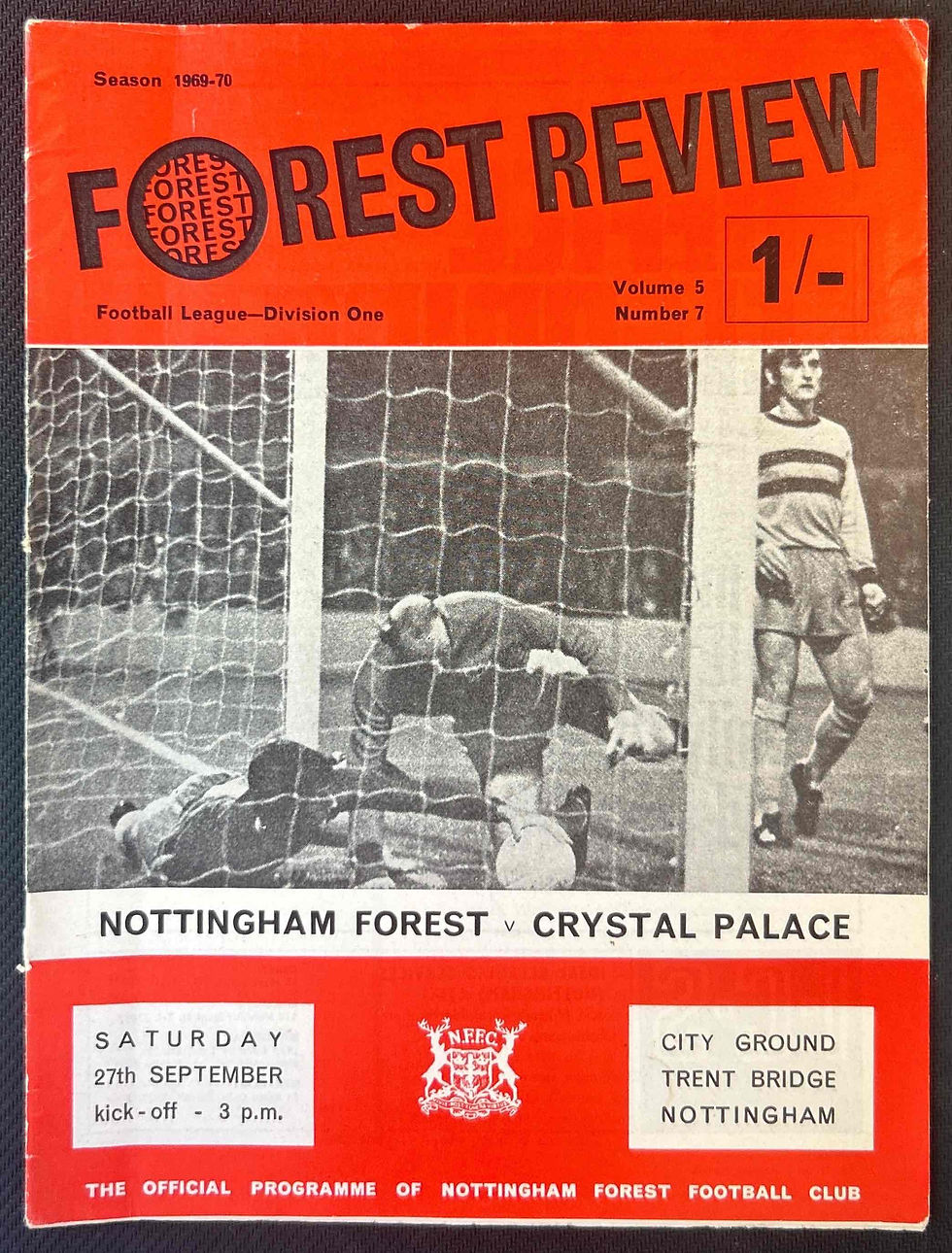 Nottingham Forest V Crystal Palace