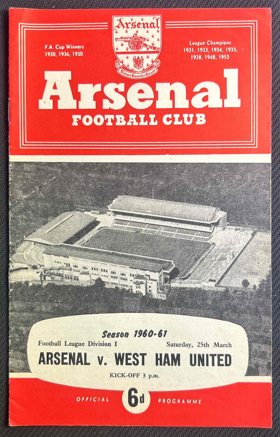 Arsenal V West Ham