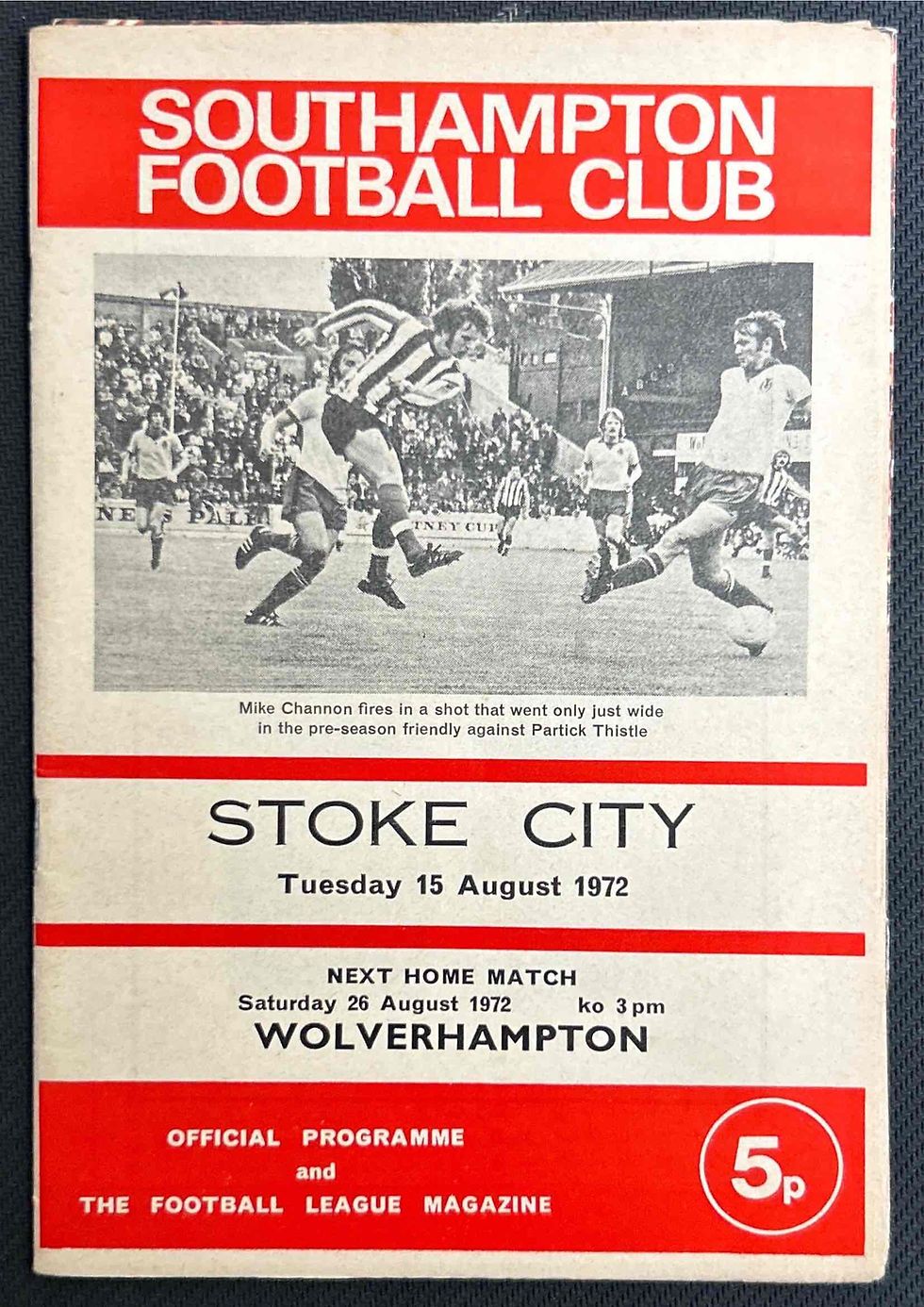 Southampton Football Programme