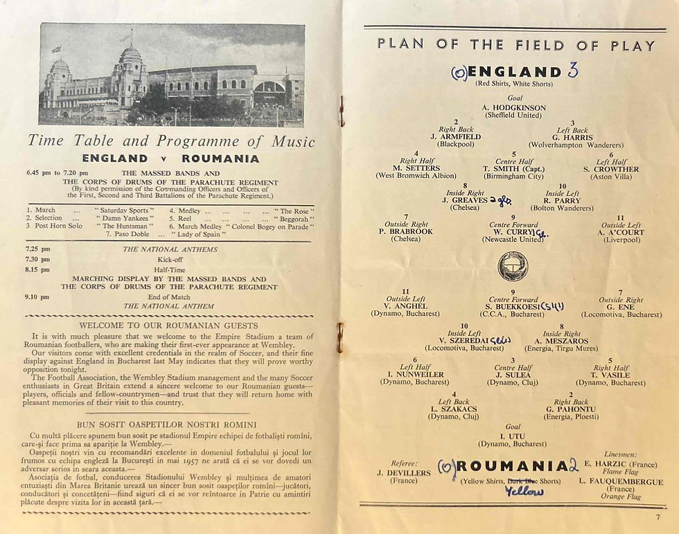 Thumbnail: England U23 Football Programme