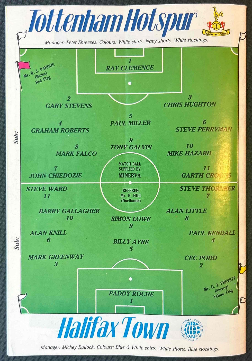 Thumbnail: Tottenham V Halifax