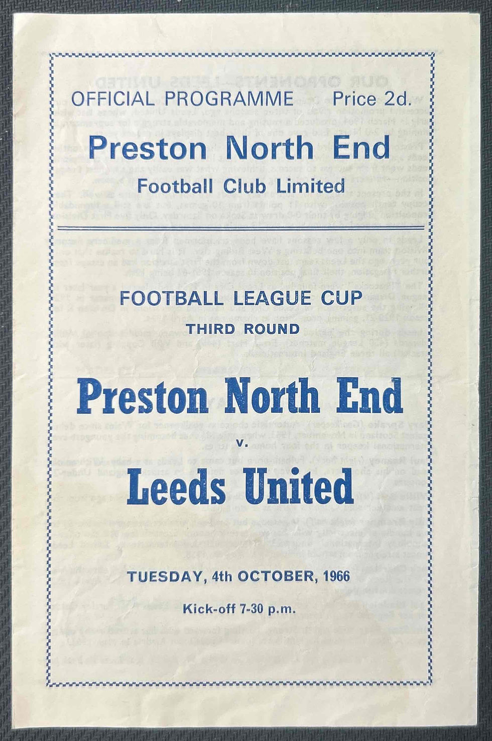 Preston North End V Leeds