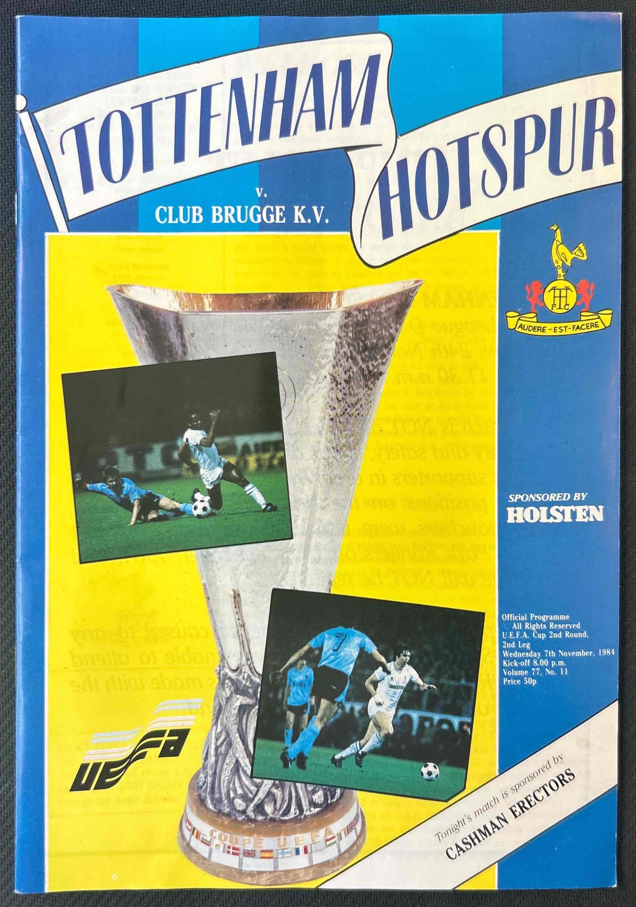 Tottenham V Club Brugge