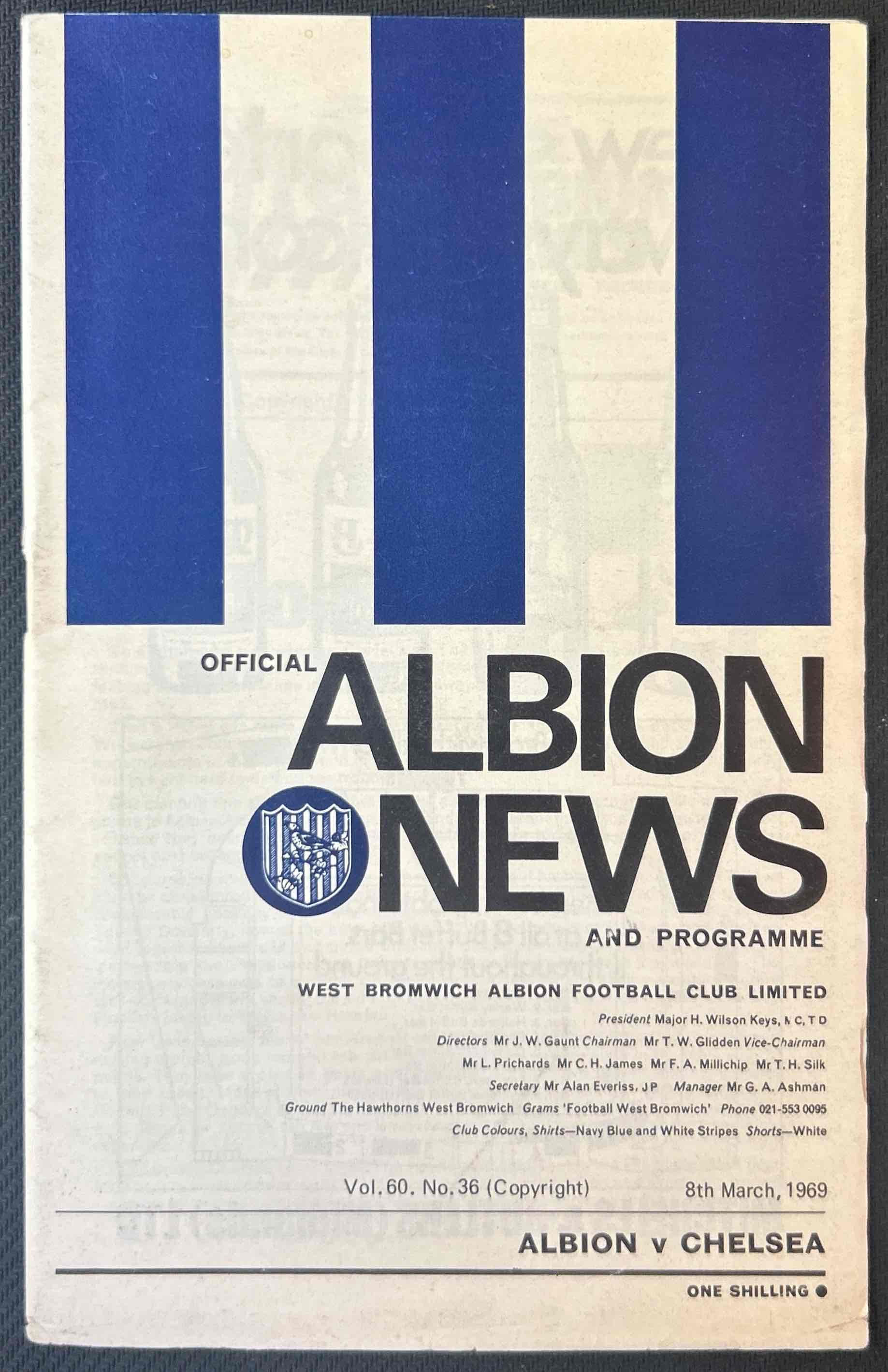 West Brom V Chelsea