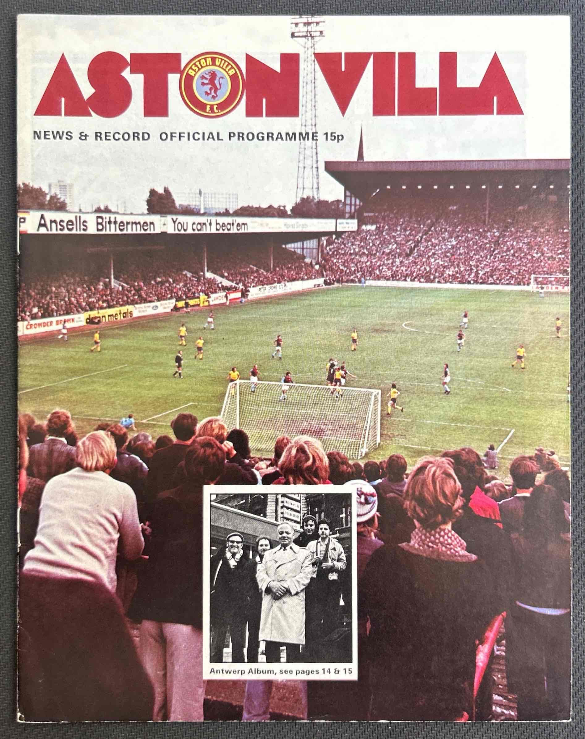 Aston Villa V Antwerp