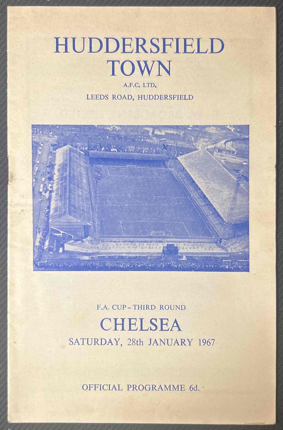 1967 Jan 28 Huddersfield V Chelsea