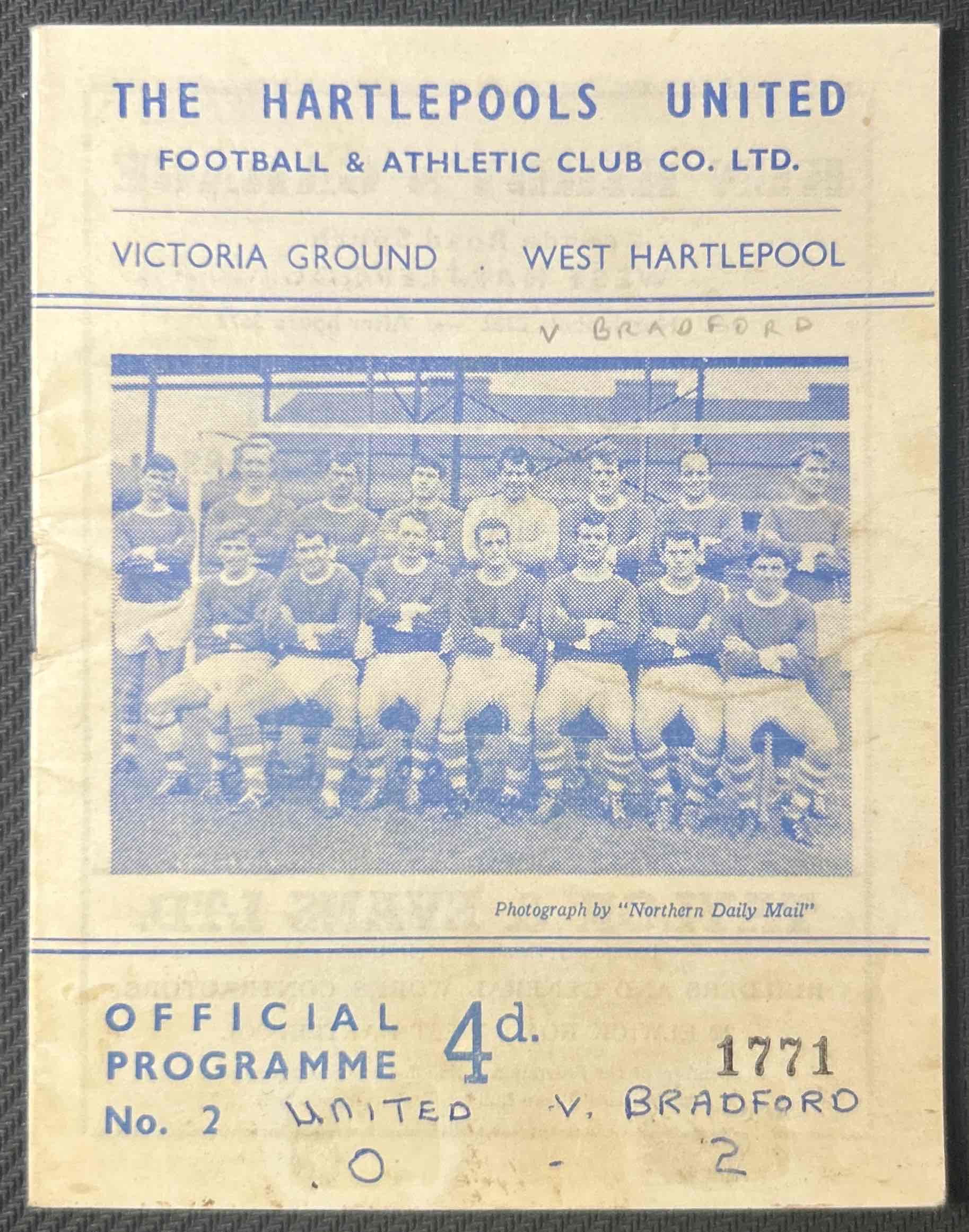 Hartlepool V Bradford