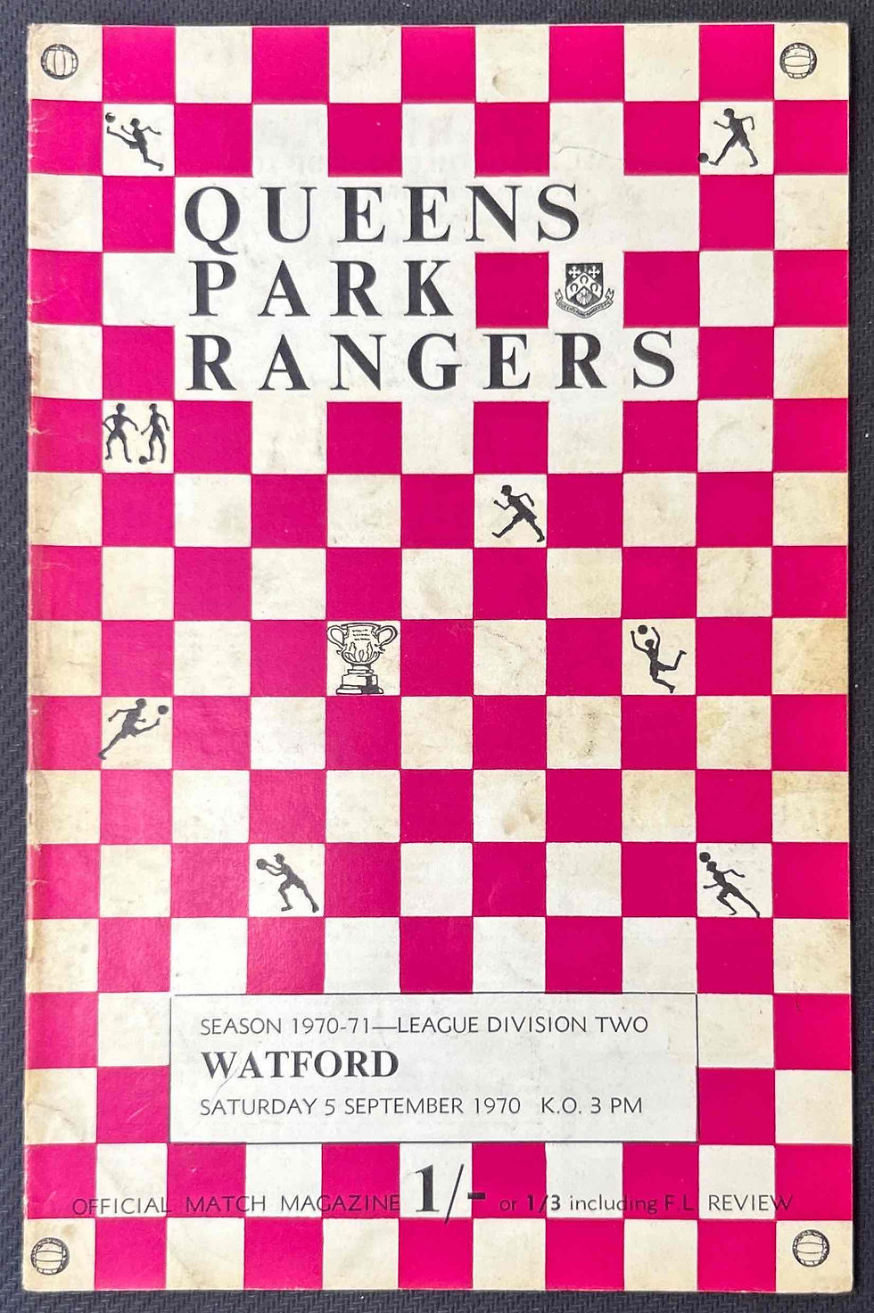 1970 Sep 5 QPR V Watford