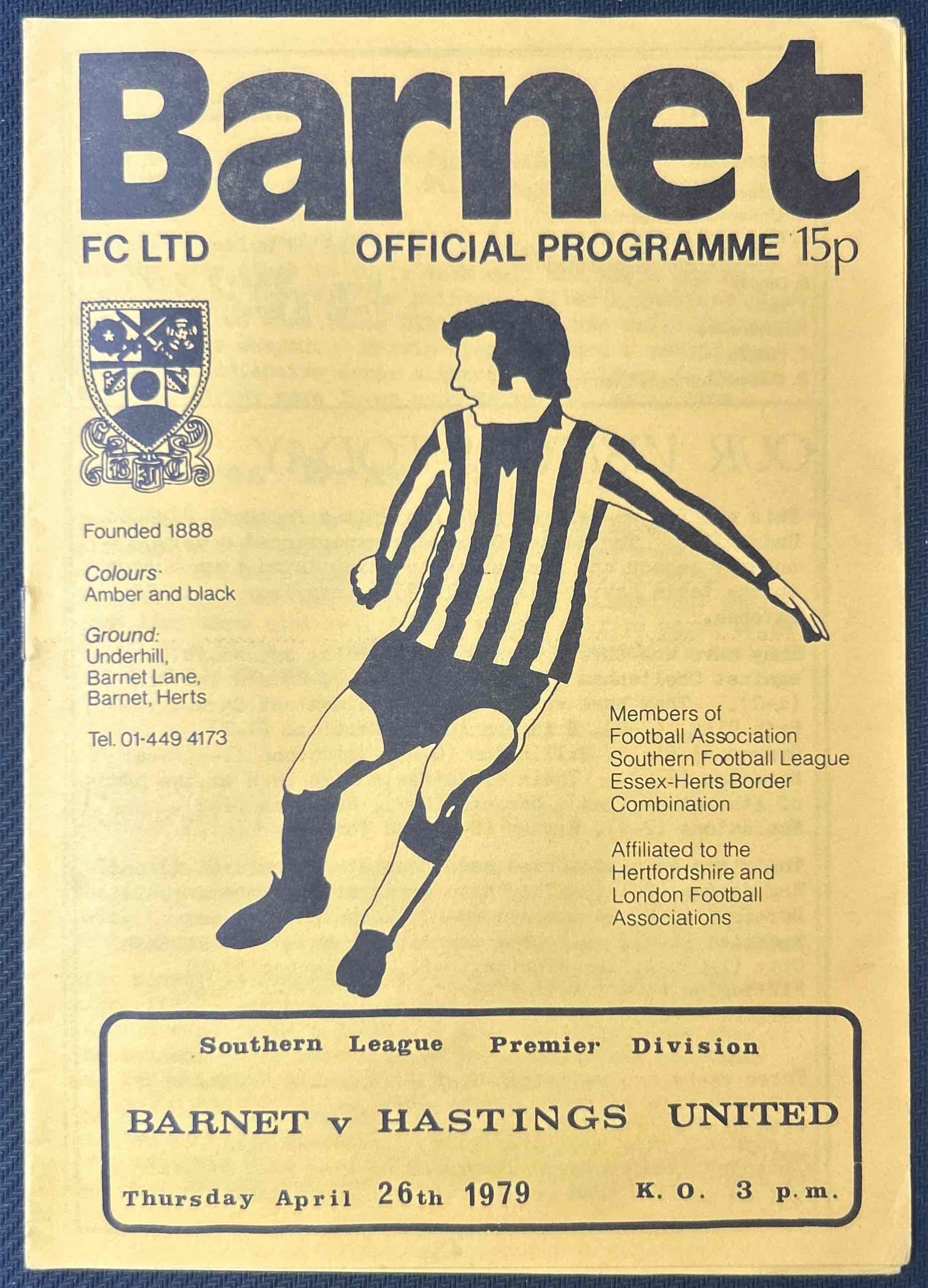 1979 Apr 26 Barnet V Hastings