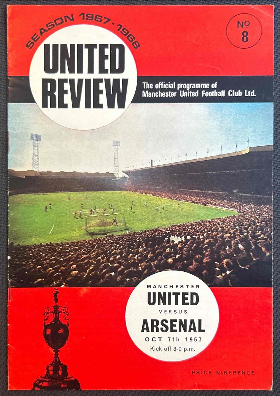 Man United Football Programmes