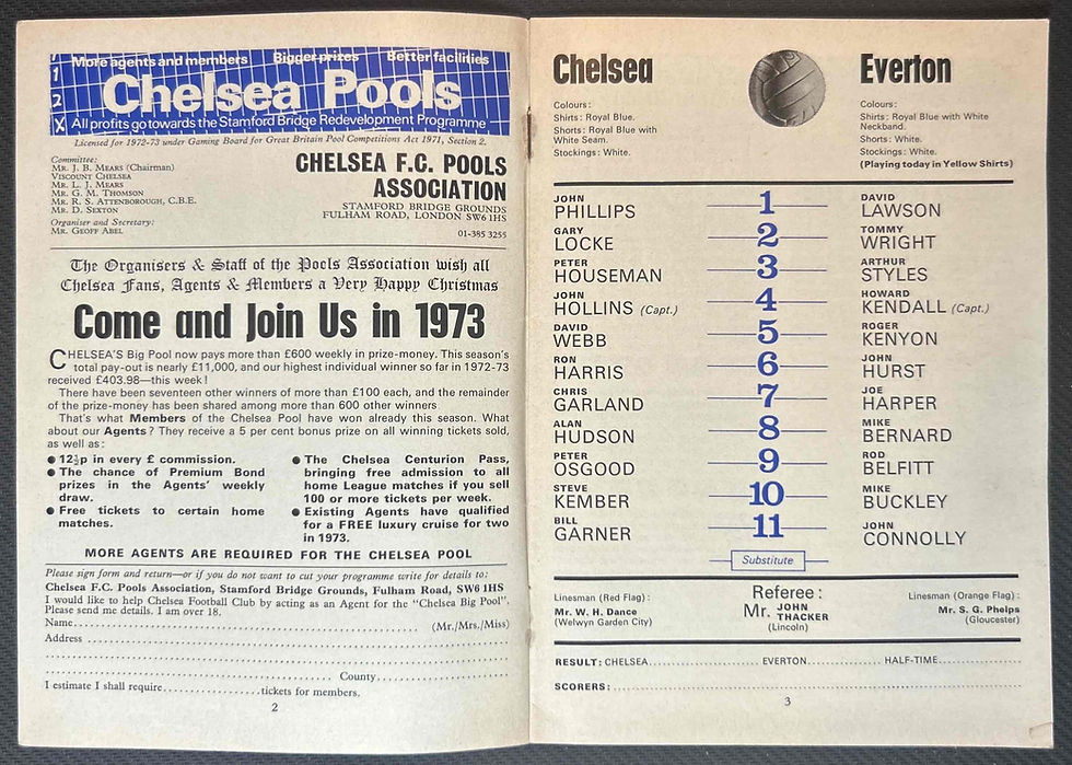 Thumbnail: Chelsea V Everton