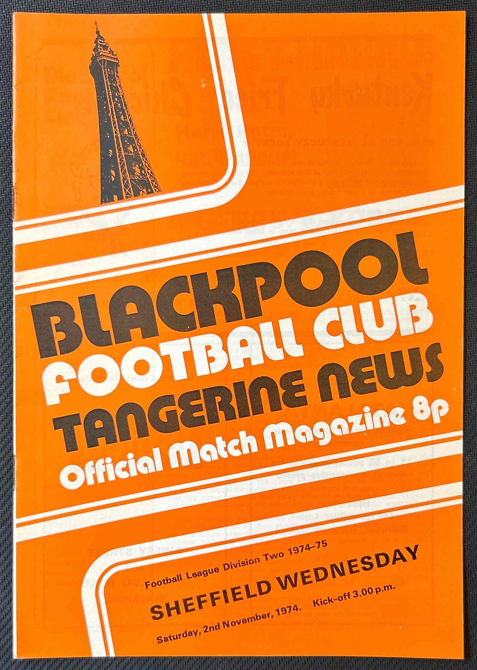 Blackpool Football Programmes