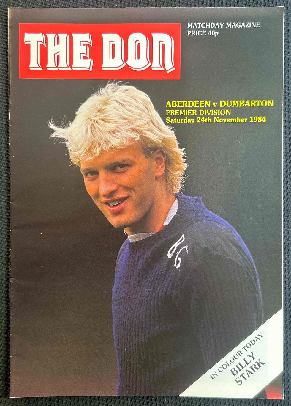 Aberdeen V Dumbarton