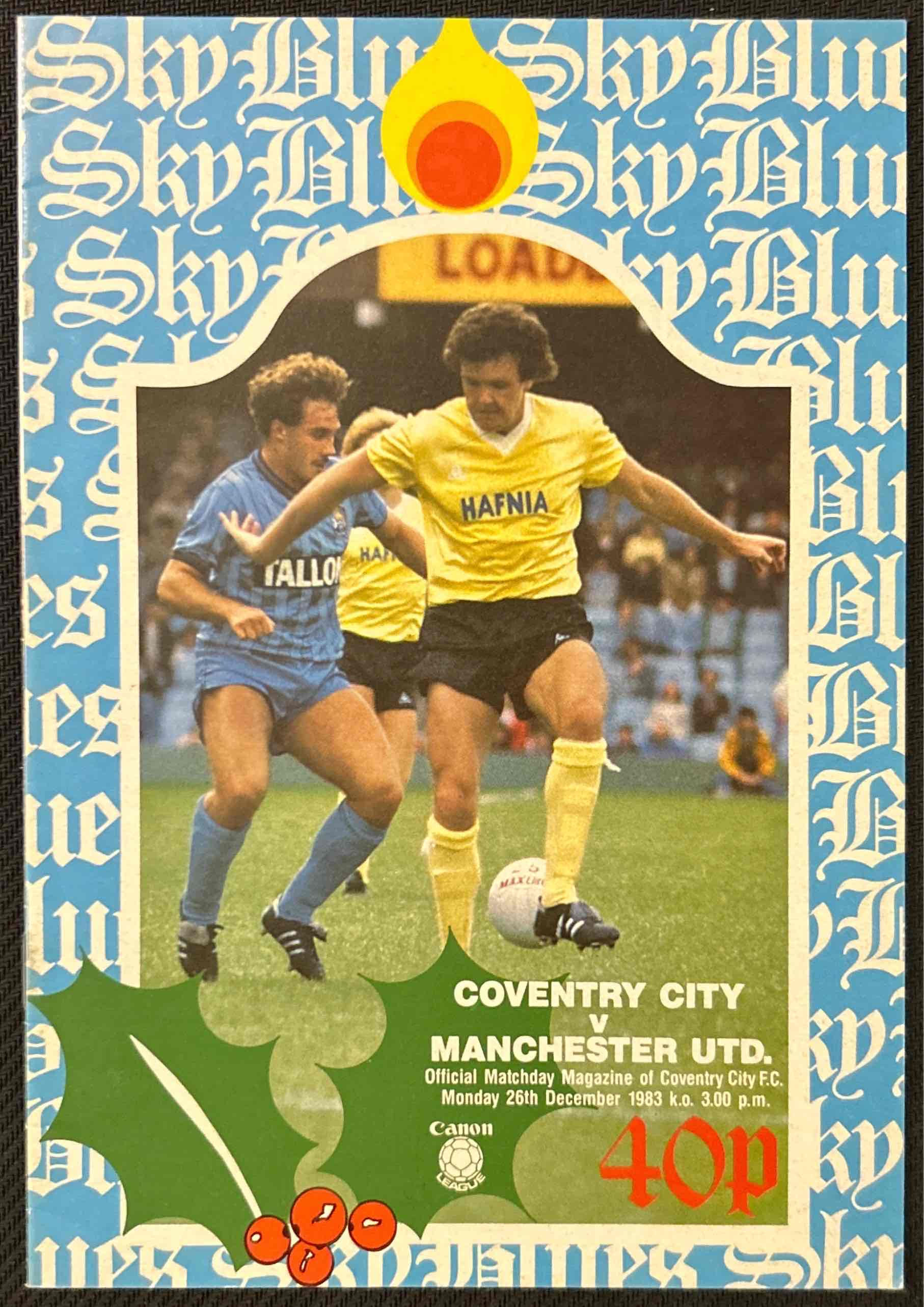 Programme Vault Coventry Football Programmes