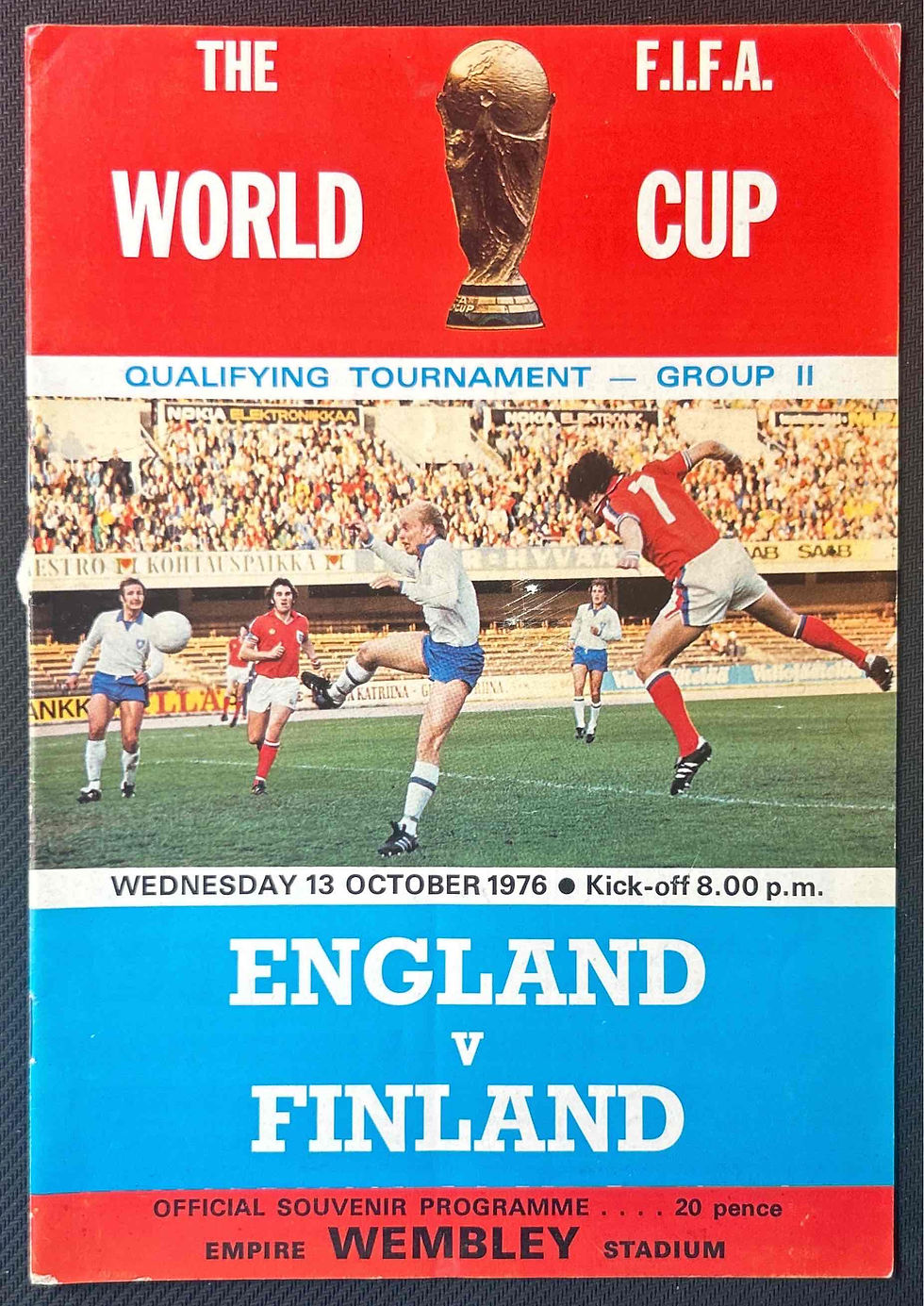 England Football Programmes