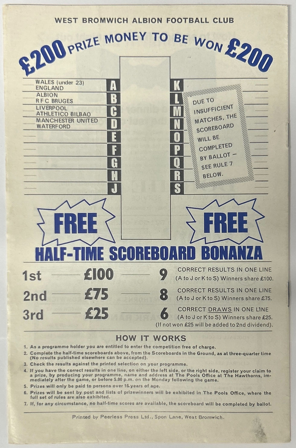 Thumbnail: Football Programmes