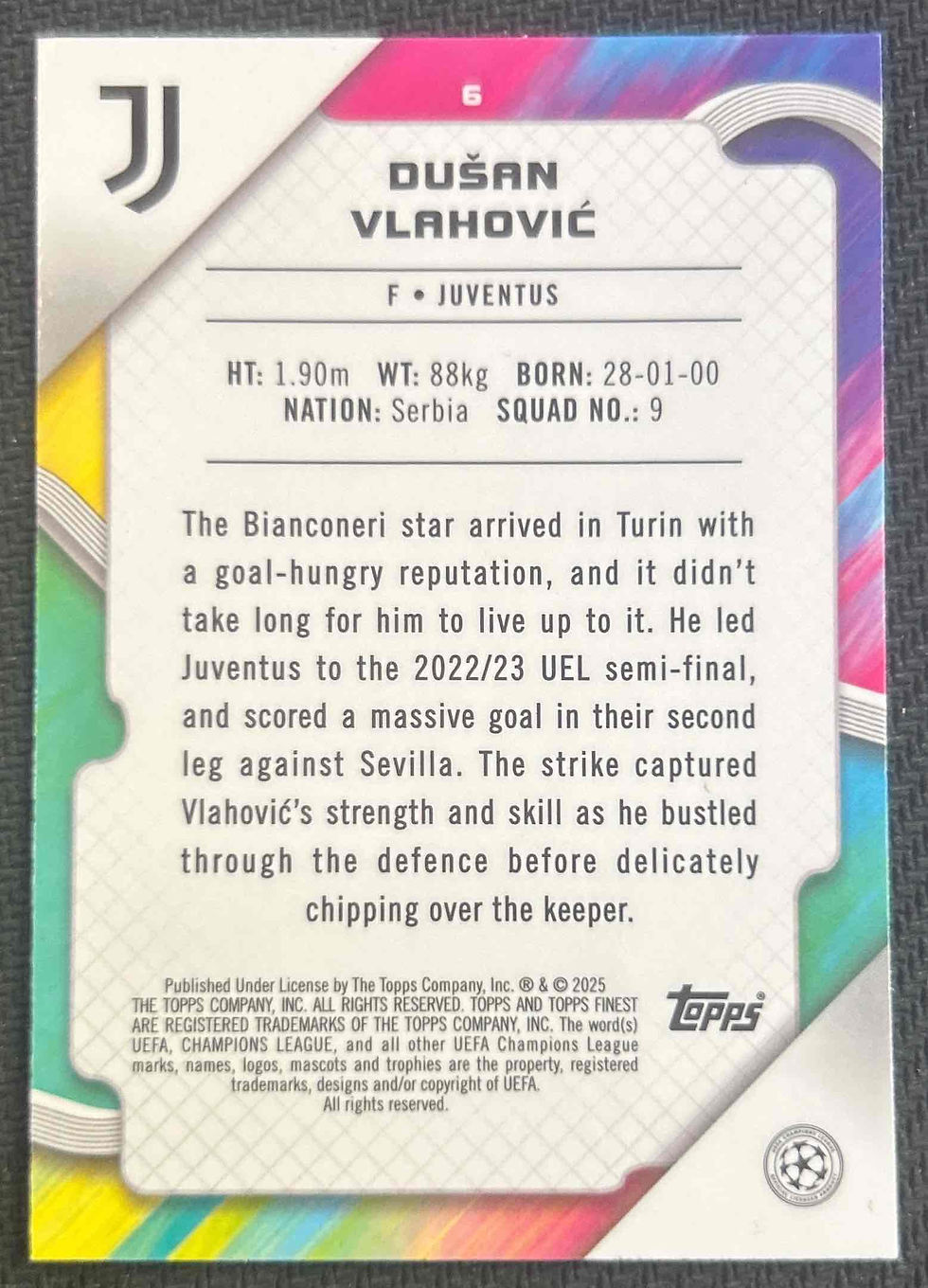 Thumbnail: Dusan Vlahovic - Juventus