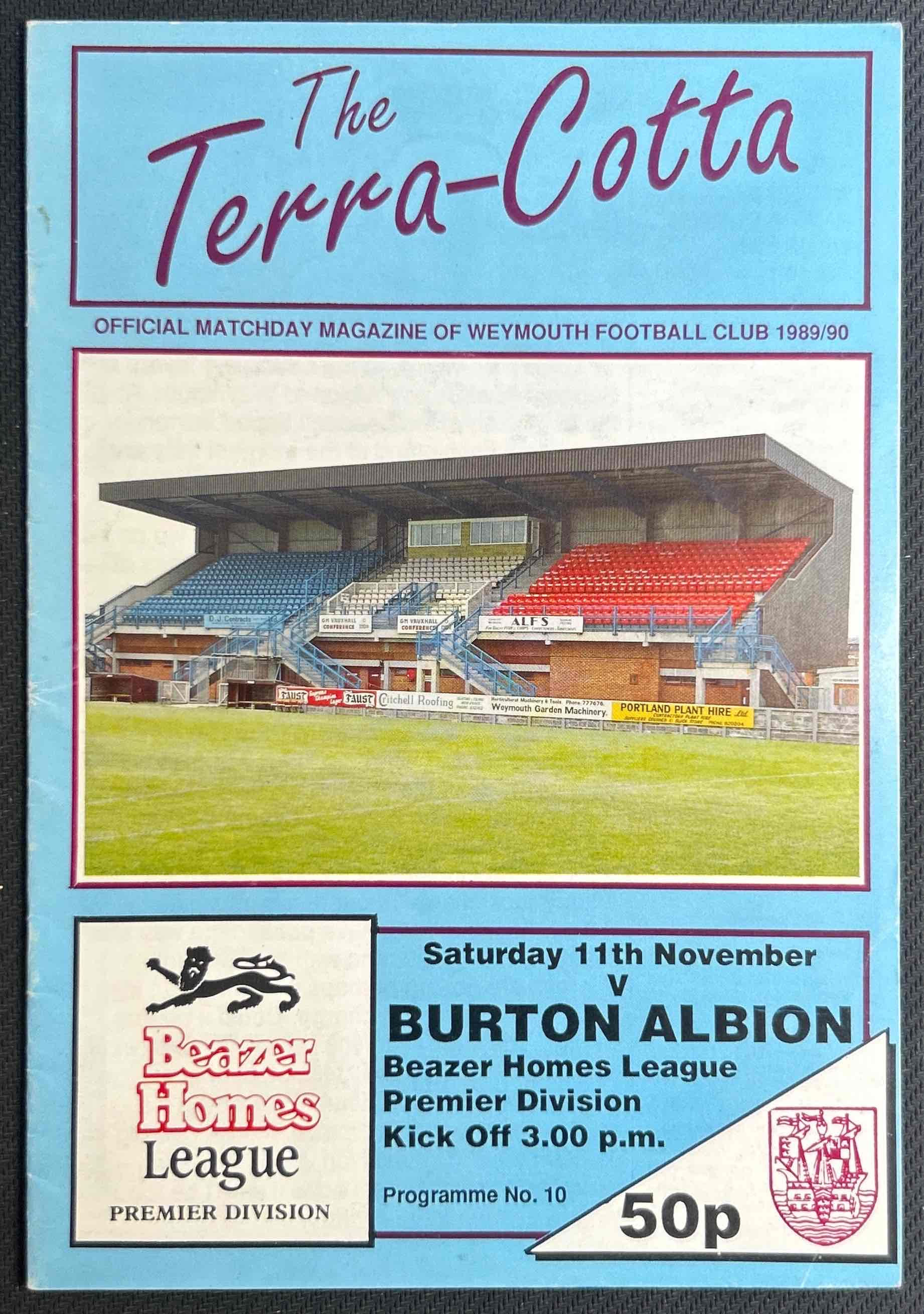 Weymouth V Burton