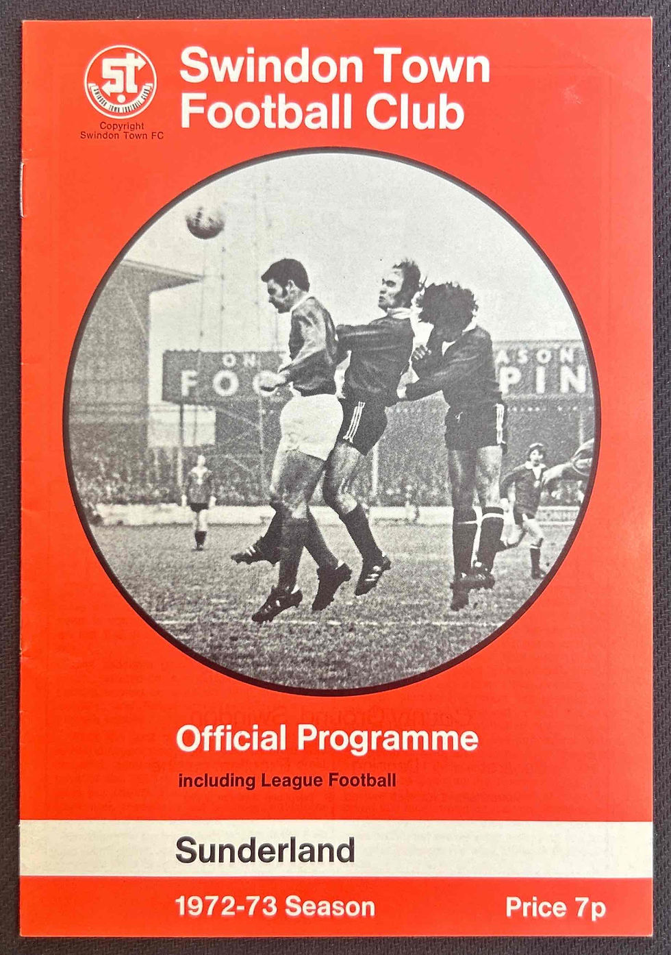 1973 Jan 20 Swindon V Sunderland