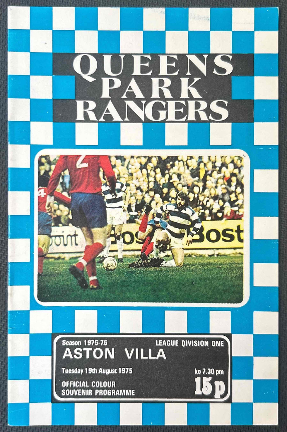1975 Aug 19 QPR V Aston Villa