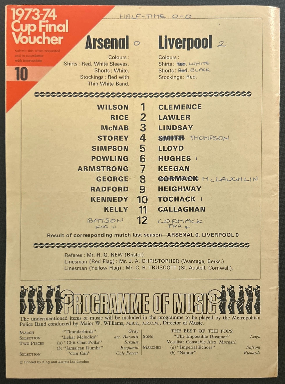Thumbnail: Arsenal Football Programmes