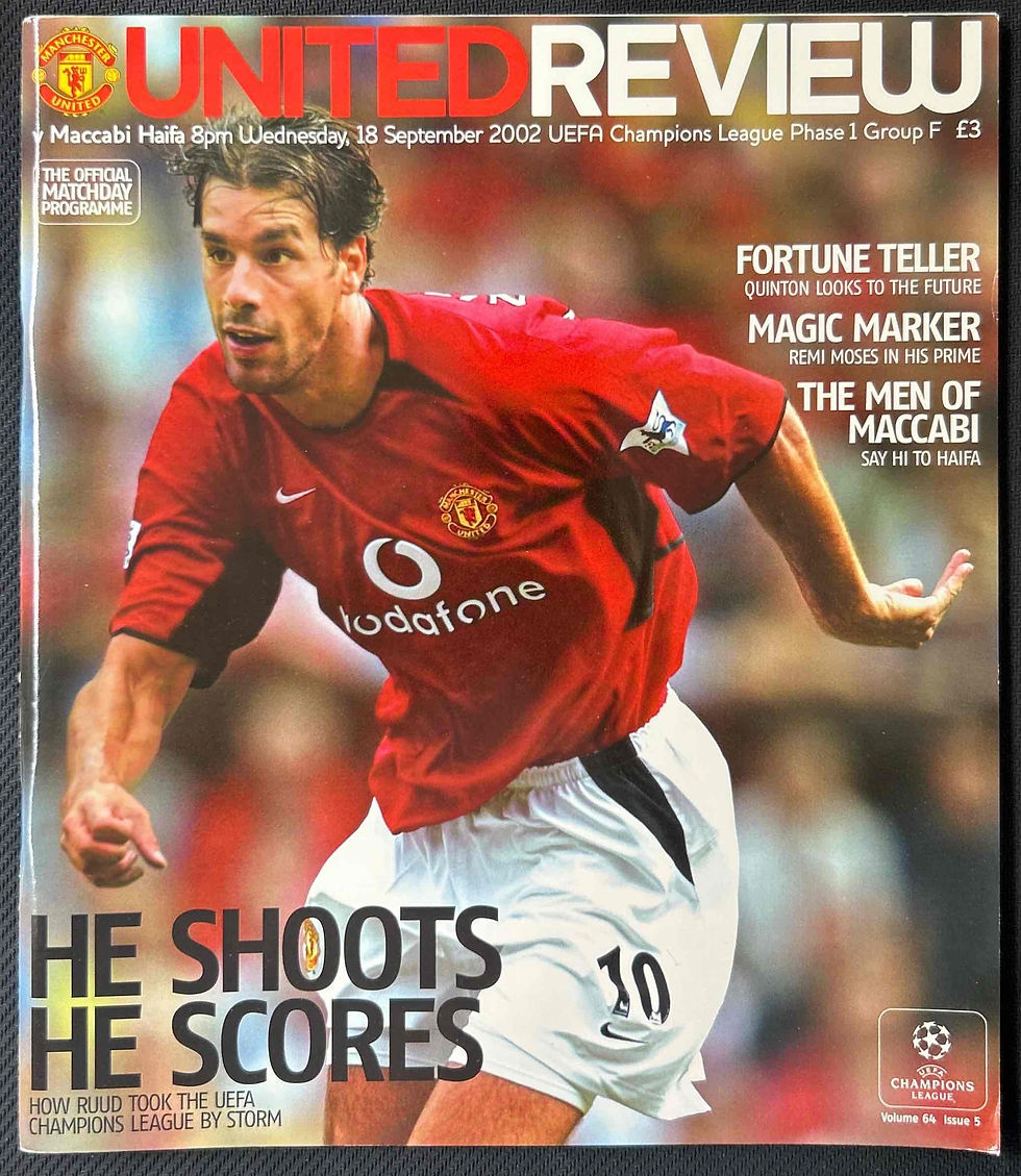 Man United V Maccabi Haifa