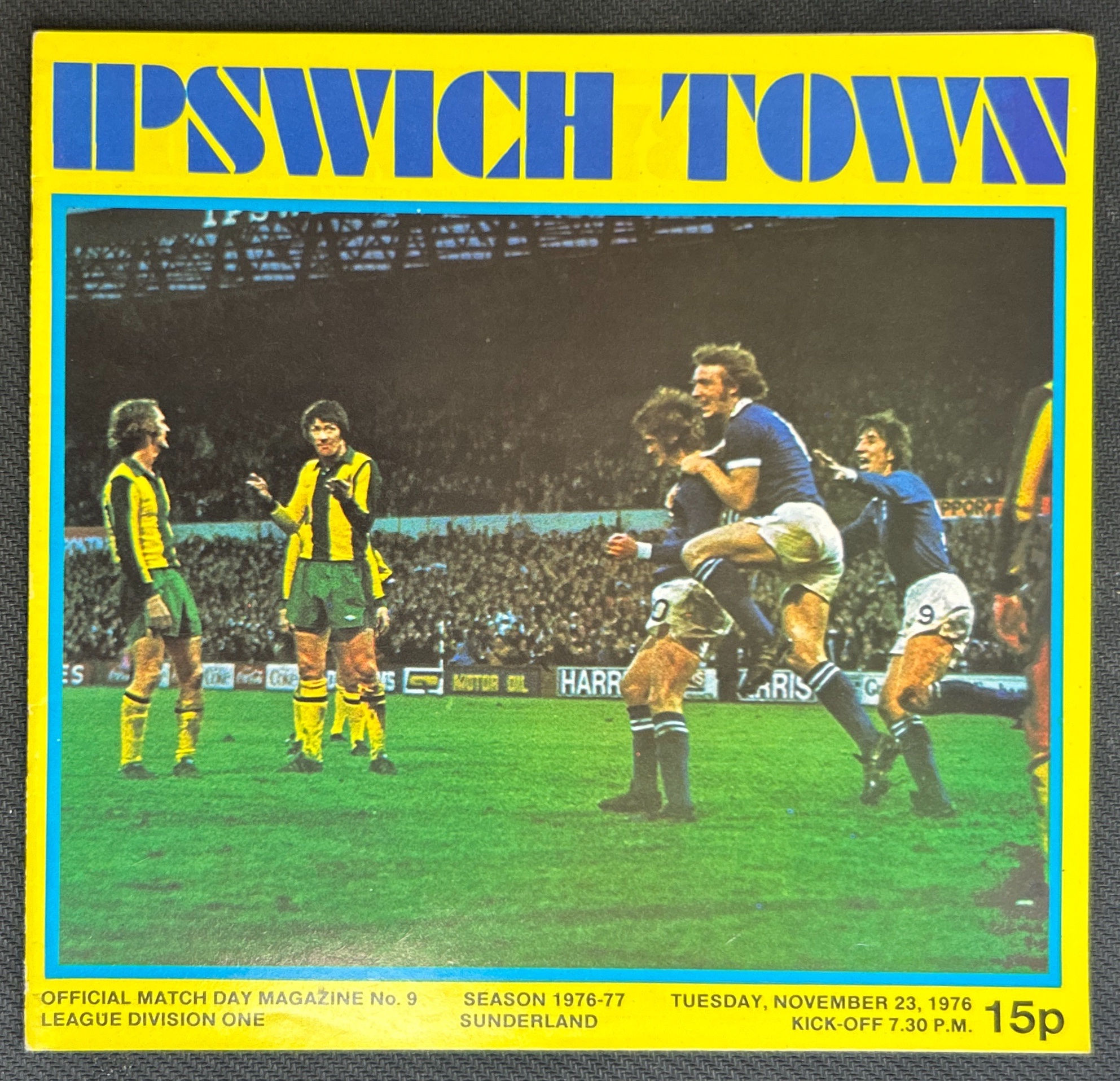 1976 Nov 23 Ipswich V Sunderland