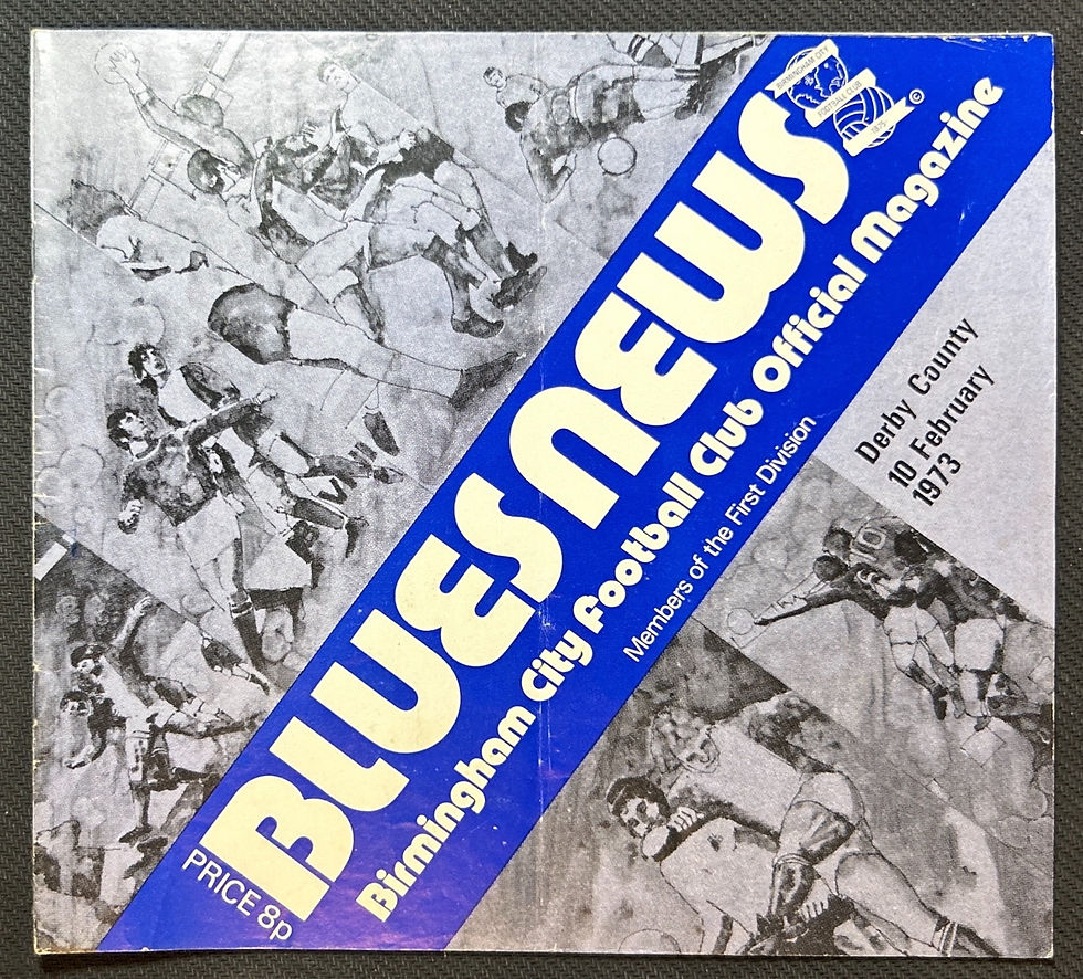 1973 Feb 10 Birmingham V Derby