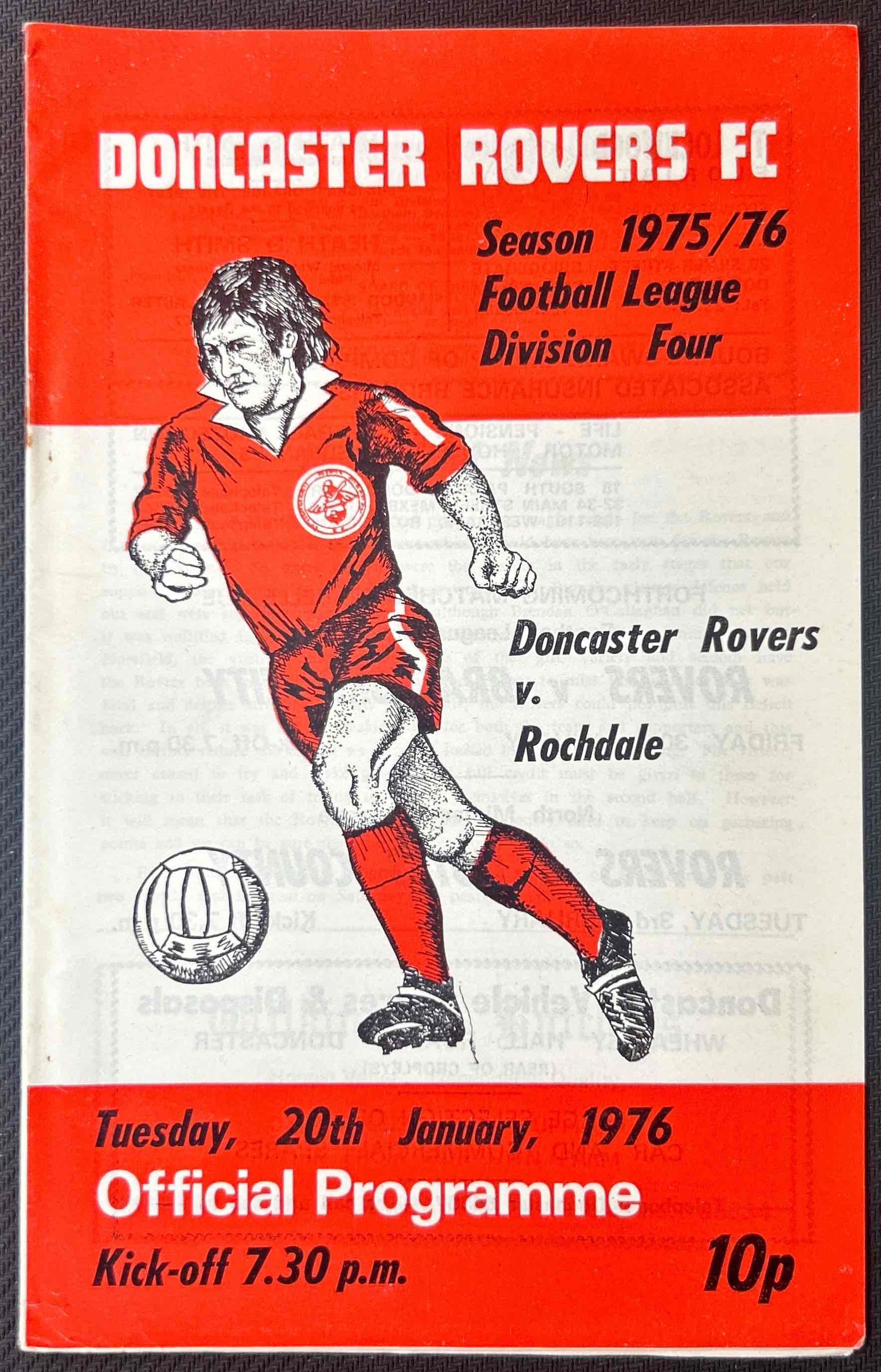 1976 Jan 20 Doncaster V Rochdale