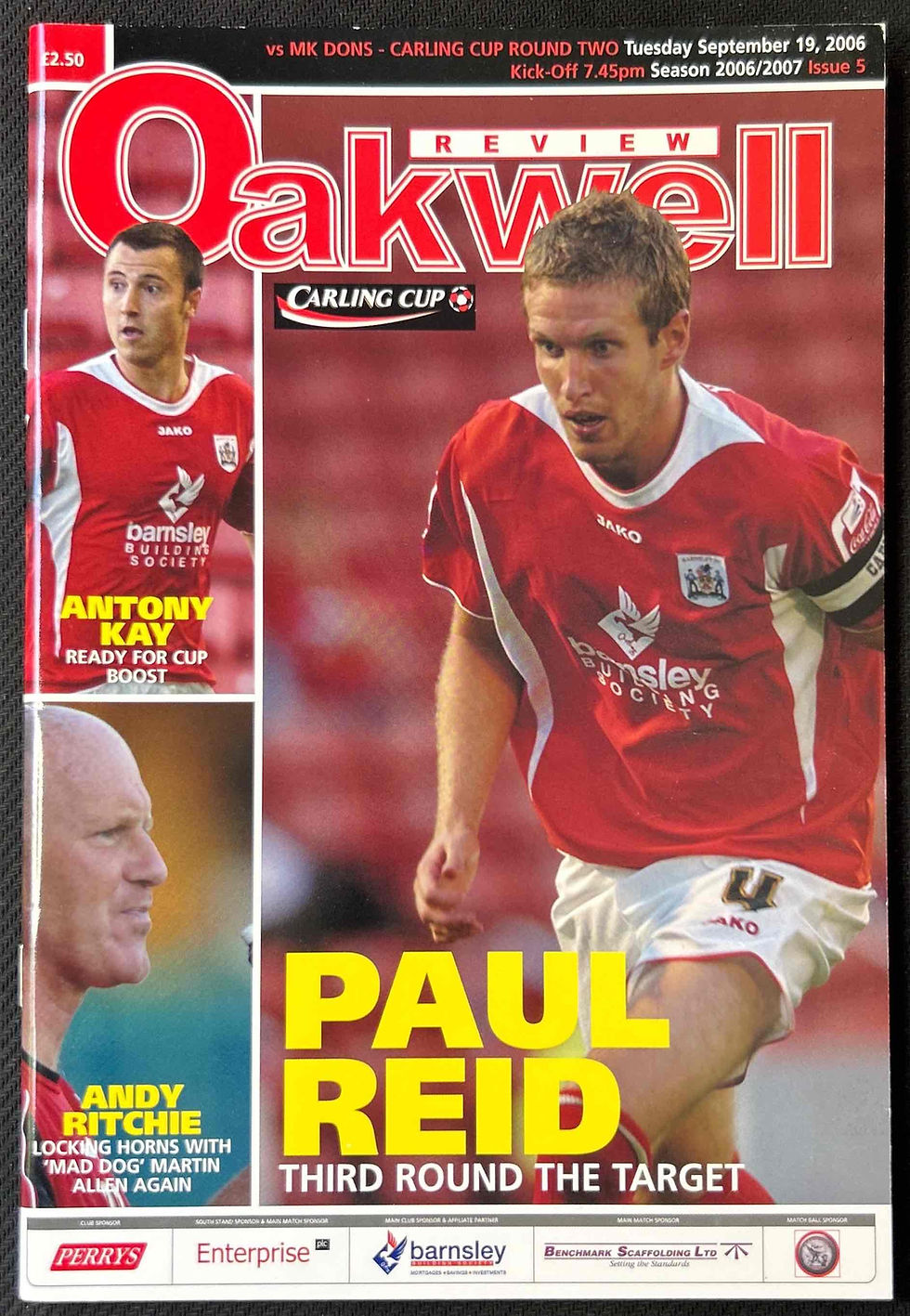 2006 Sep 19 Barnsley V MK Dons