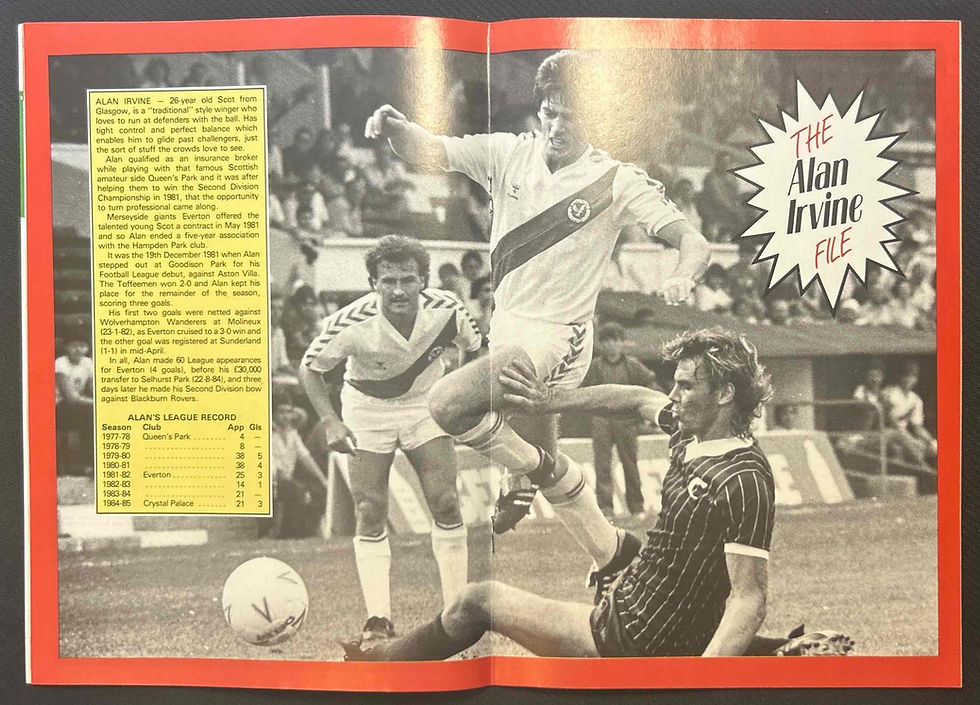 1985 Feb 2 Crystal Palace V Man City