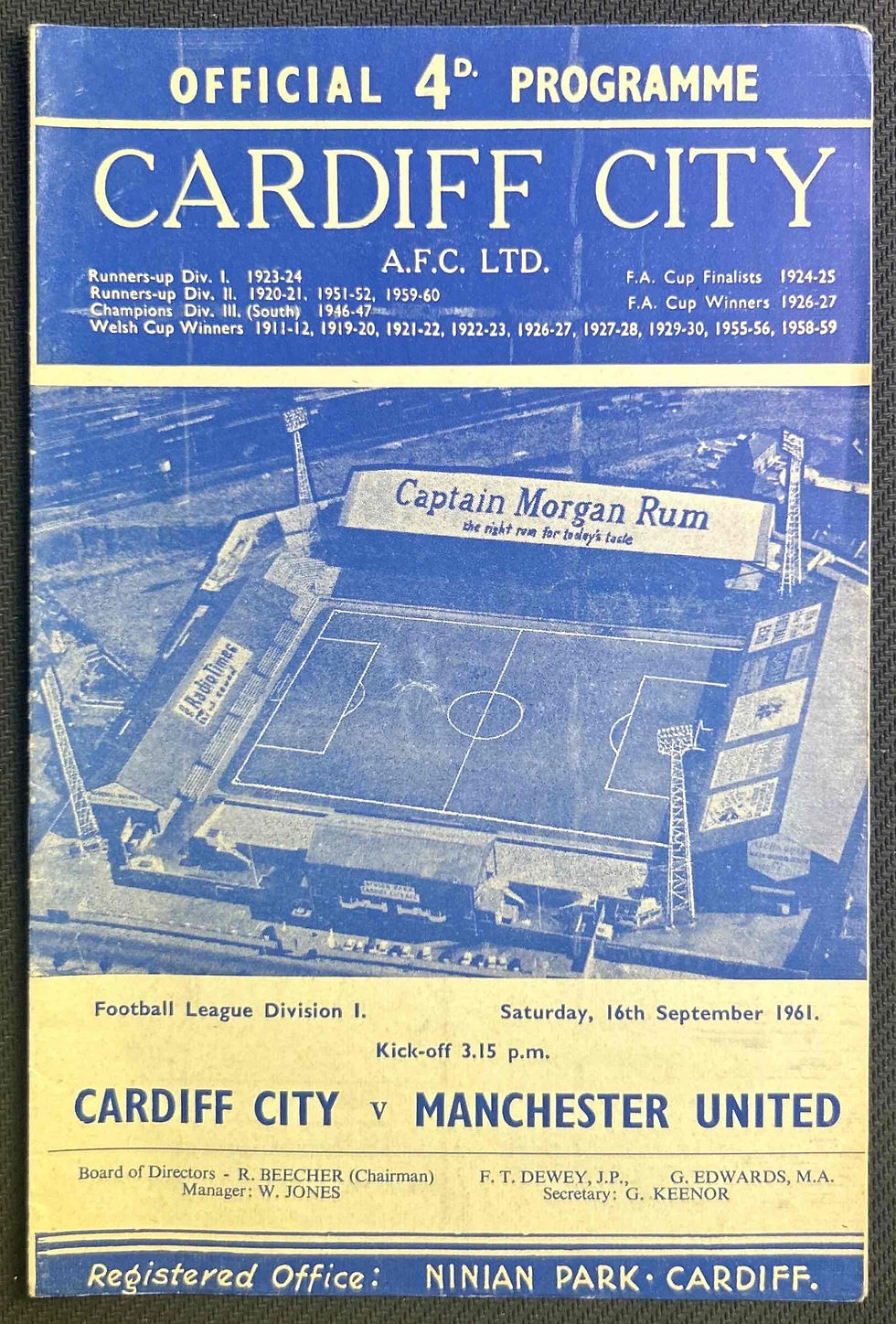 Cardiff V Man United