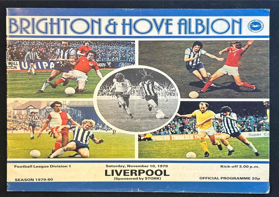 Brighton Football Programmes