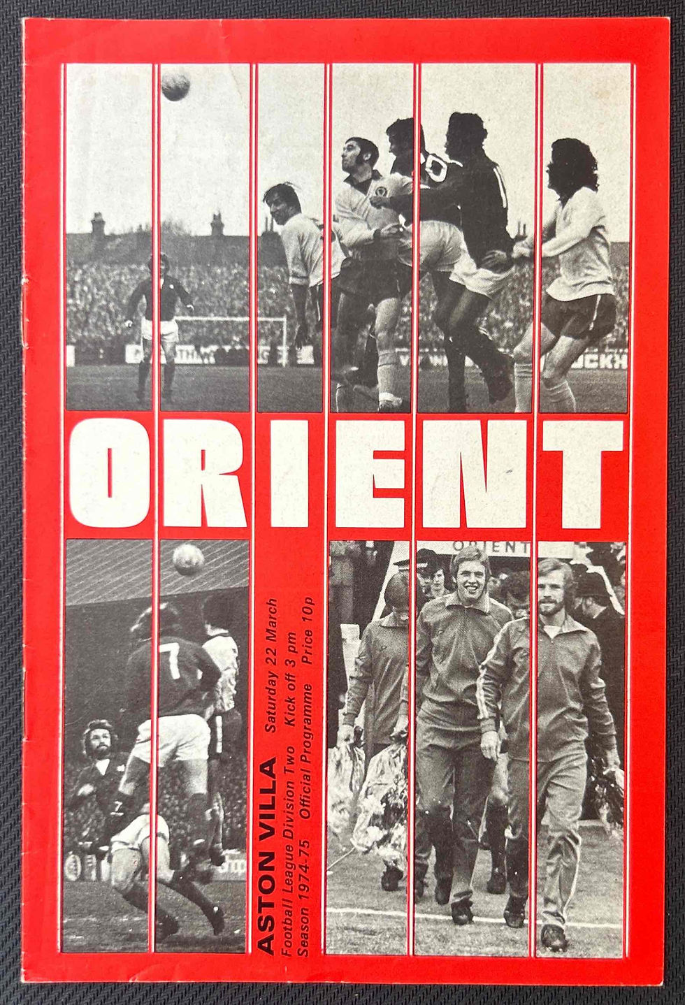 Leyton Orient Football Programme