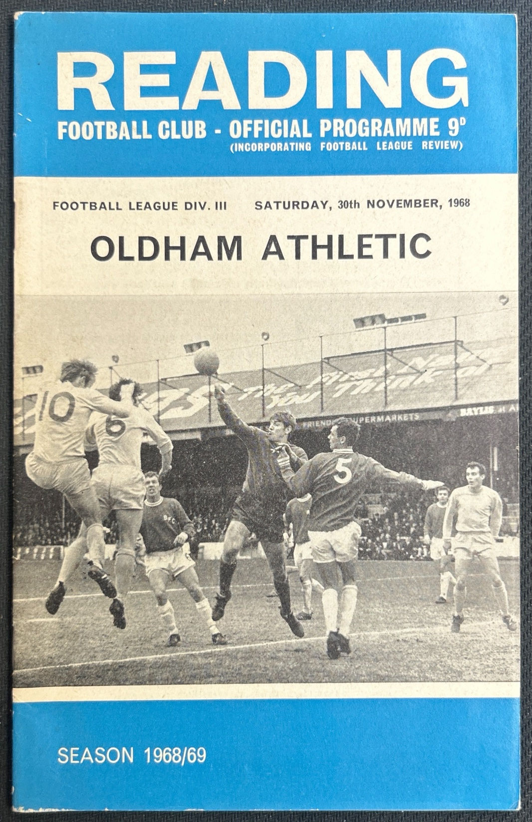 1968 Nov 30 Reading V Oldham