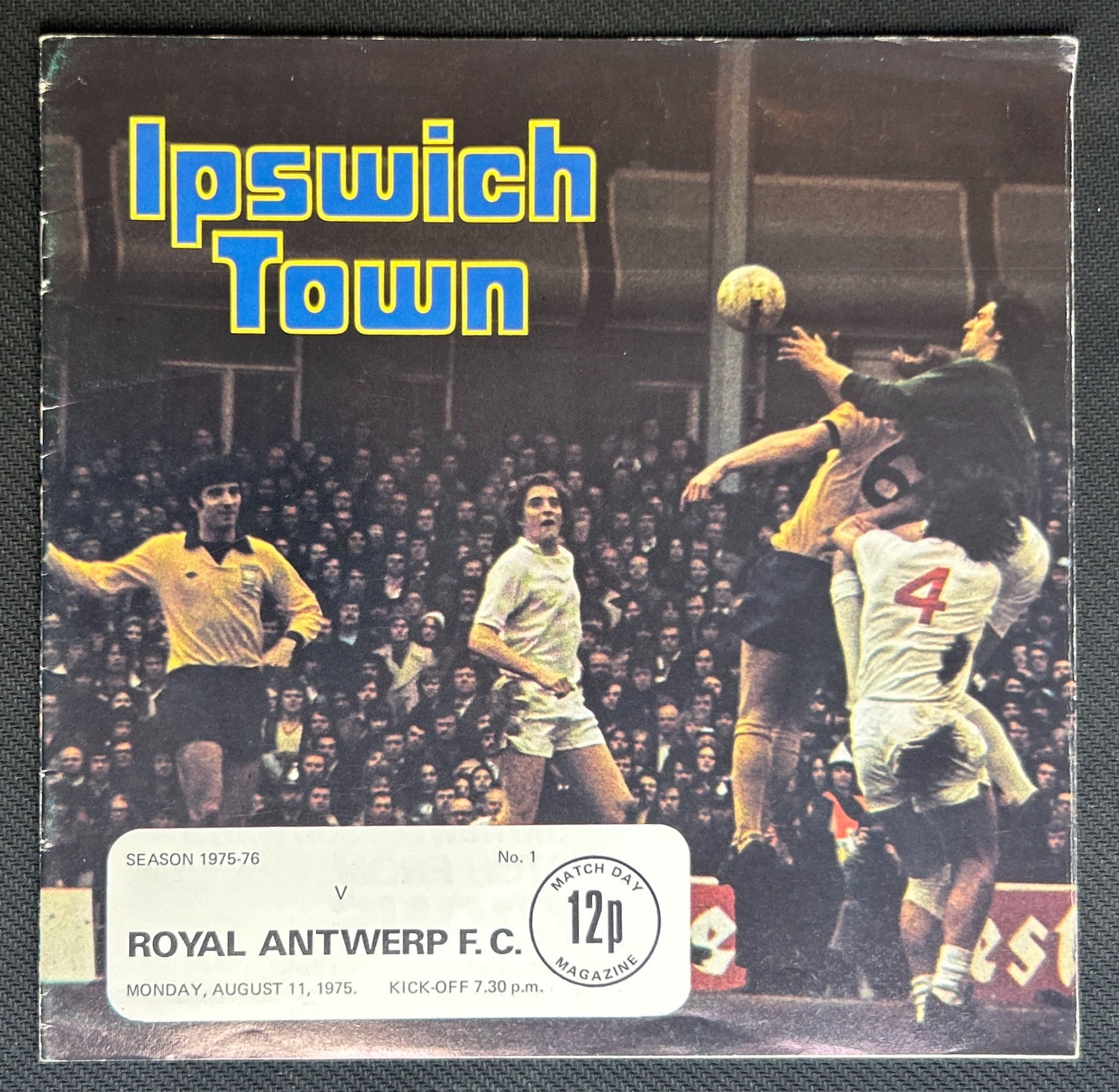 1975 Aug 11 Ipswich V Royal Antwerp