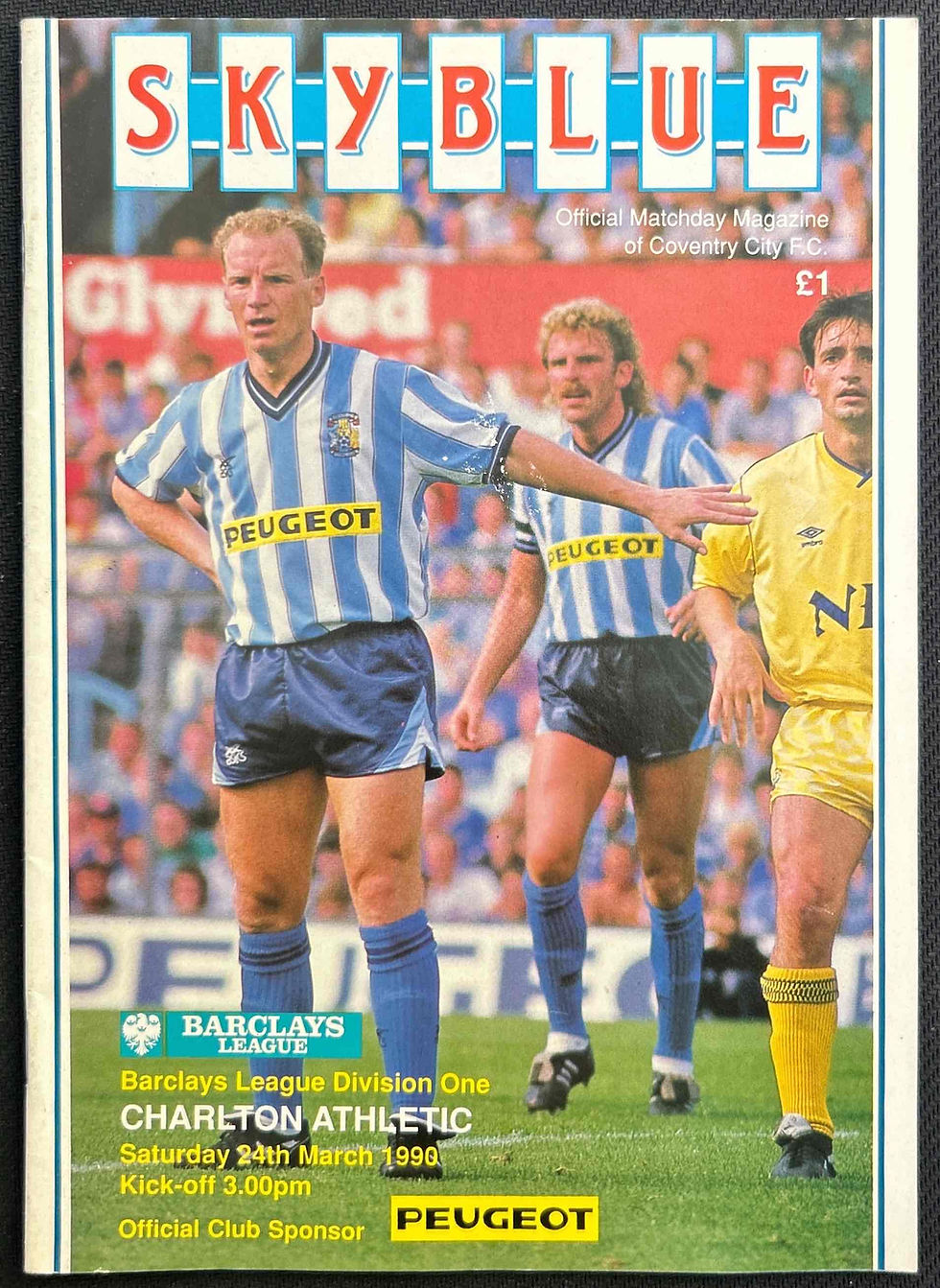 Coventry V Charlton