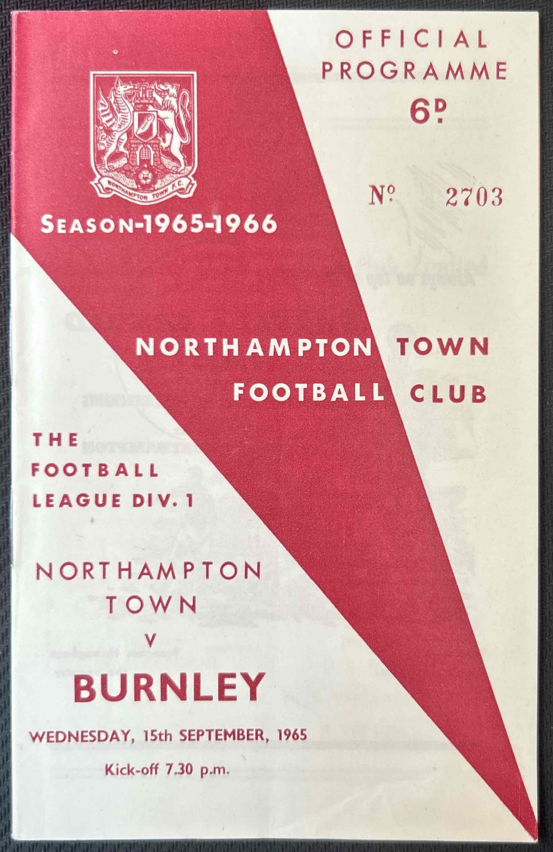 Northampton V Burnley
