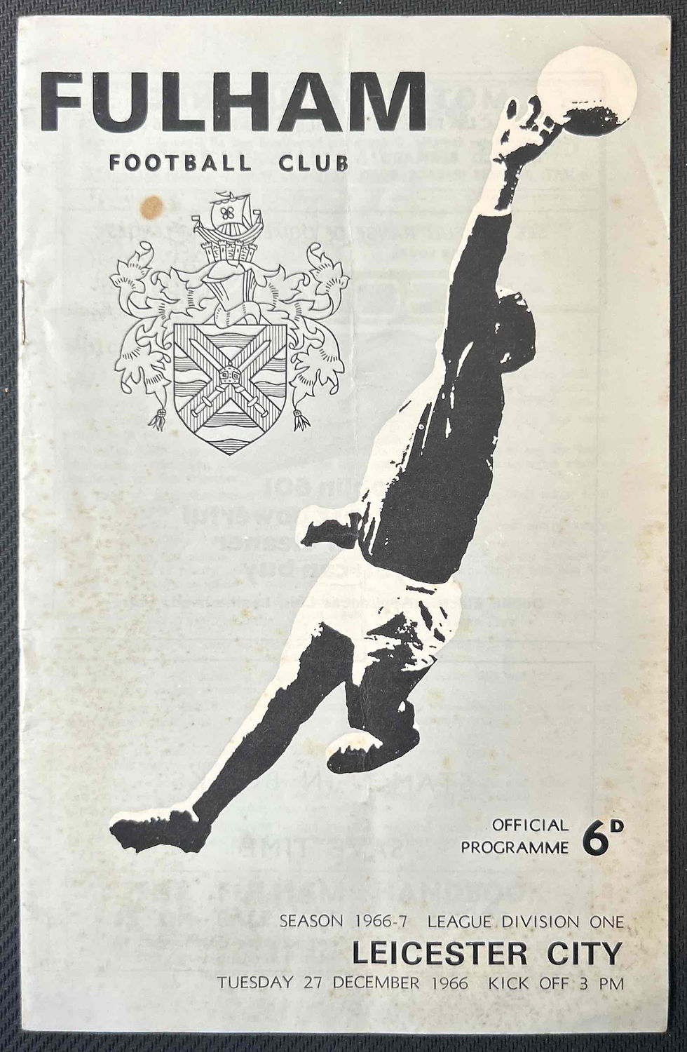 Fulham Football Programmes