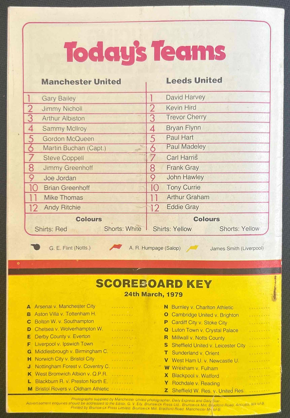 Thumbnail: 1979 Mar 24 Man United V Leeds