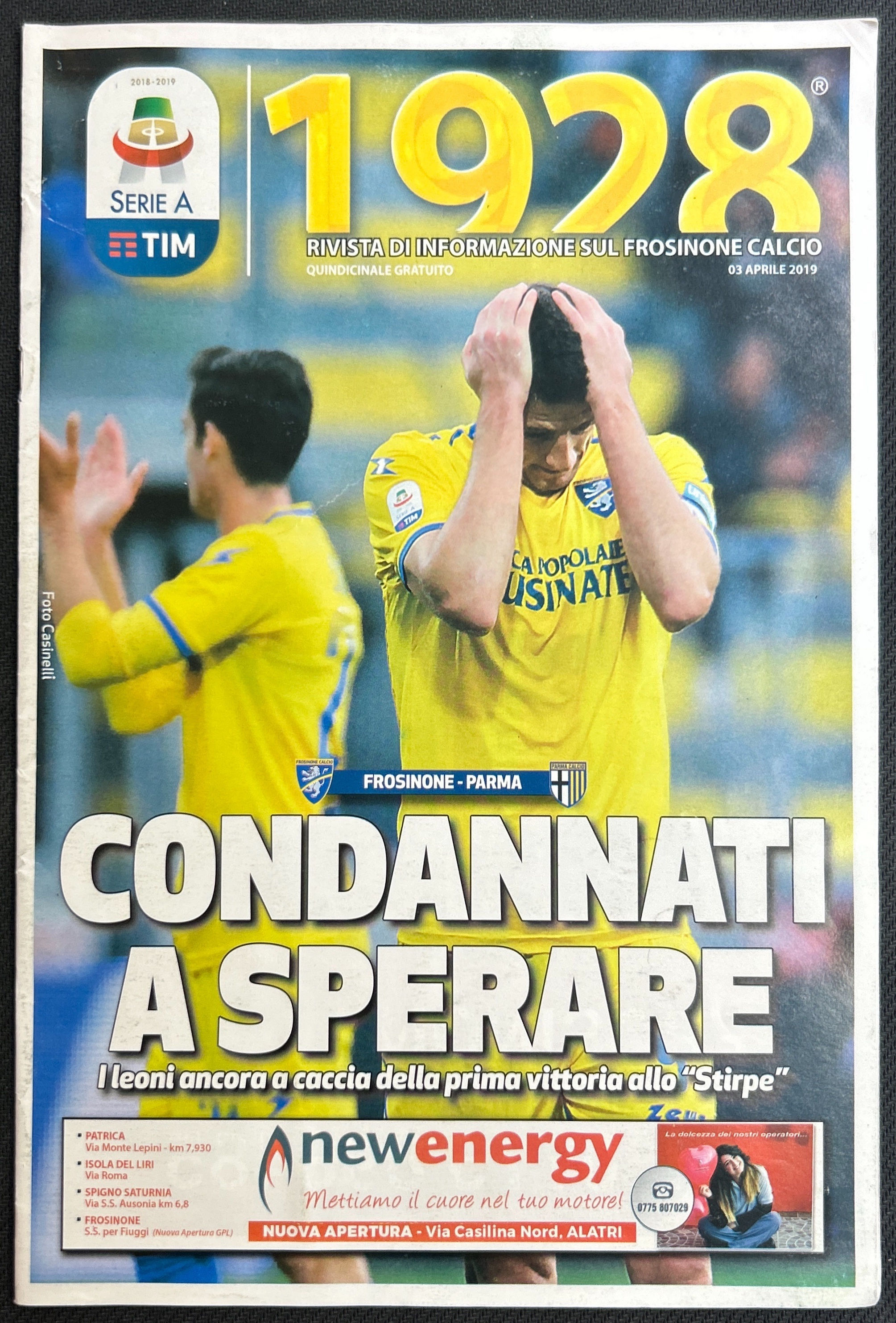 2019 Apr 3 Frosinone