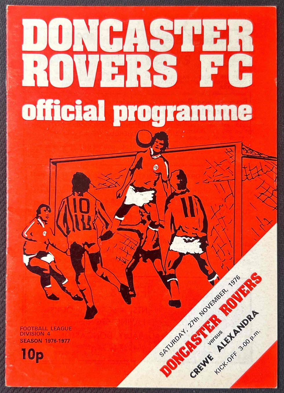 1976 Nov 27 Doncaster V Crewe