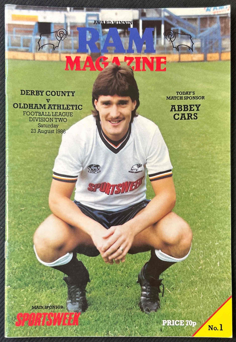 1986 Aug 23 Derby V Oldham
