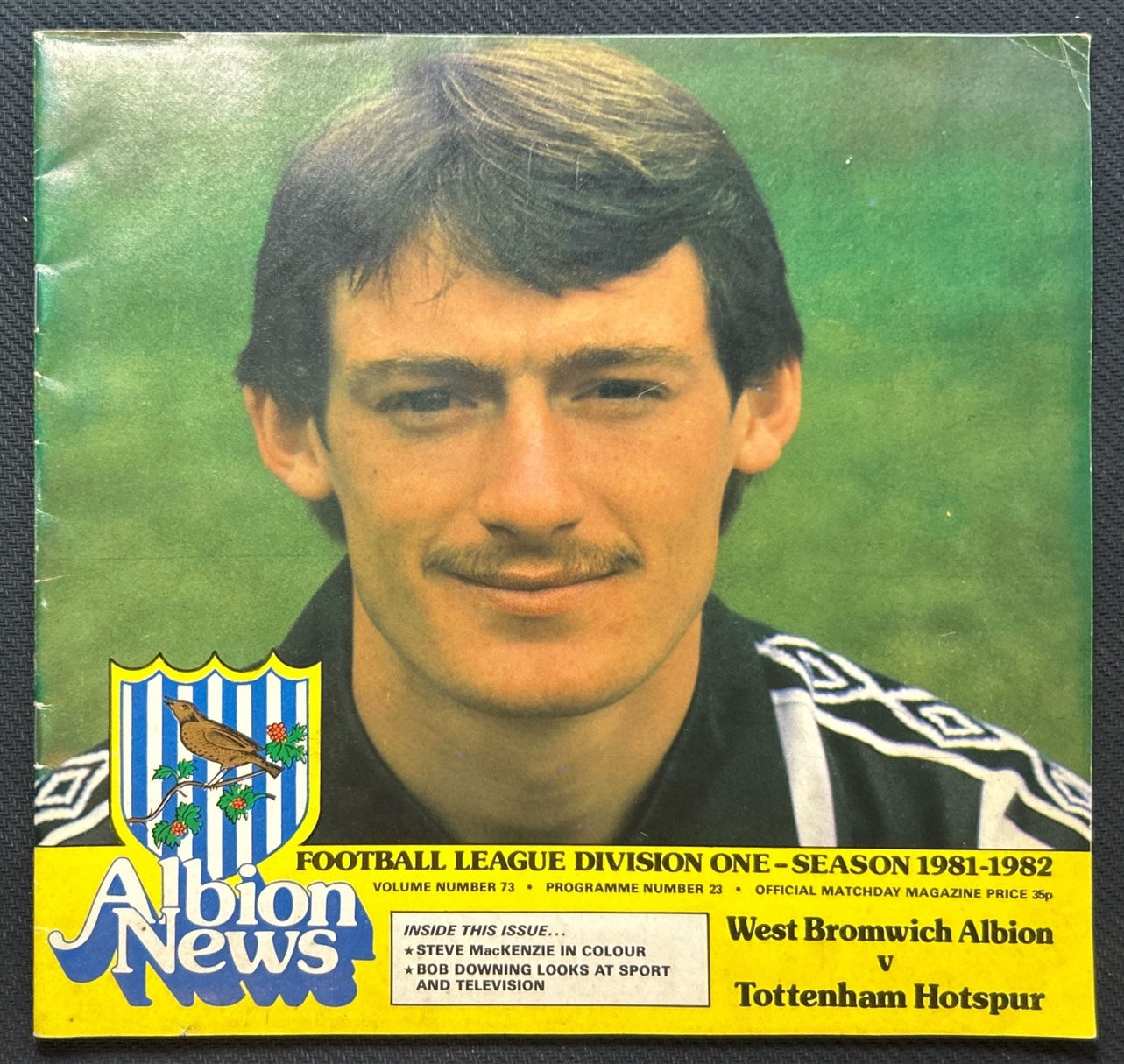 1982 Mar 27 West Brom V Tottenham