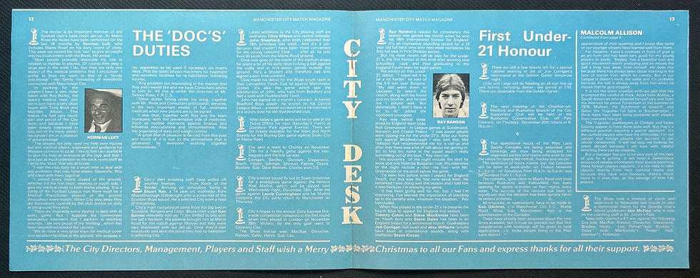 1979 Dec 15 Man City V Derby
