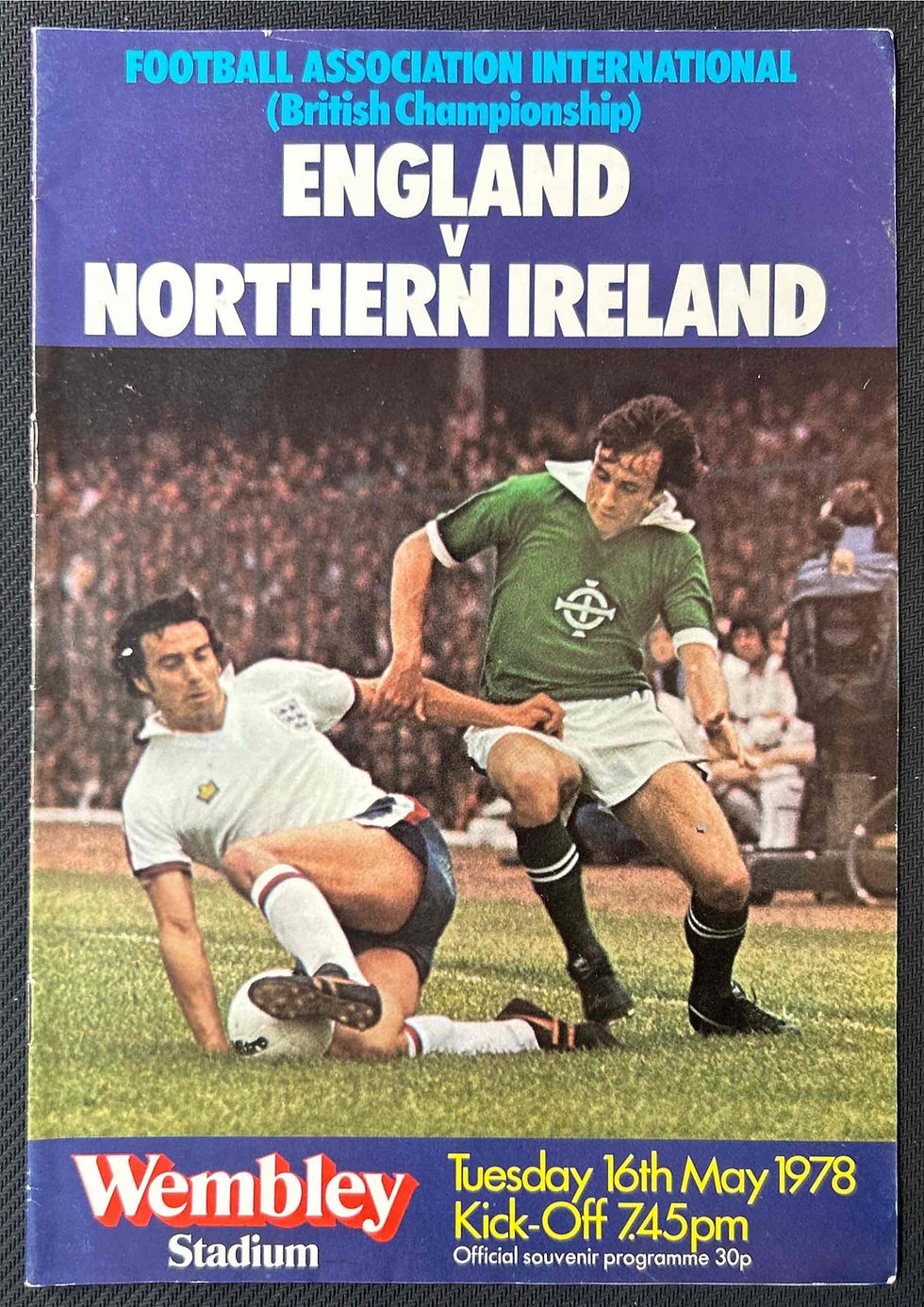 England Football Programmes