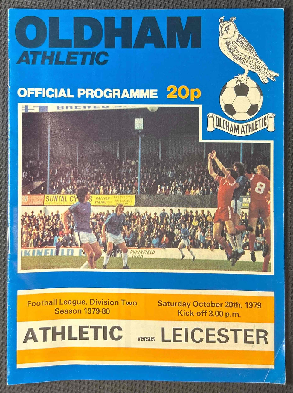 Oldham V Leicester