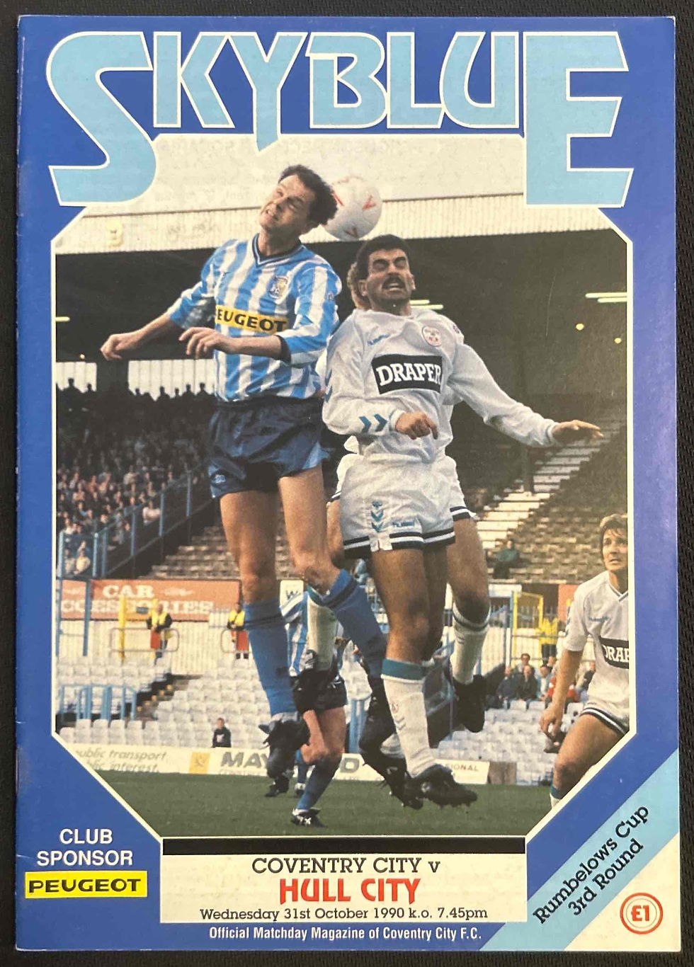 Coventry Football Programmes