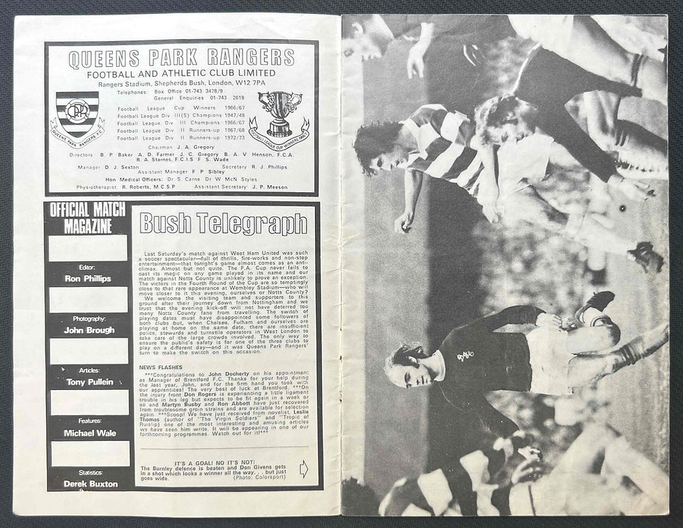 Thumbnail: 1975 Jan 24 QPR V Notts