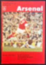 1977 Nov 22 Arsenal V Tottenham Football Programme